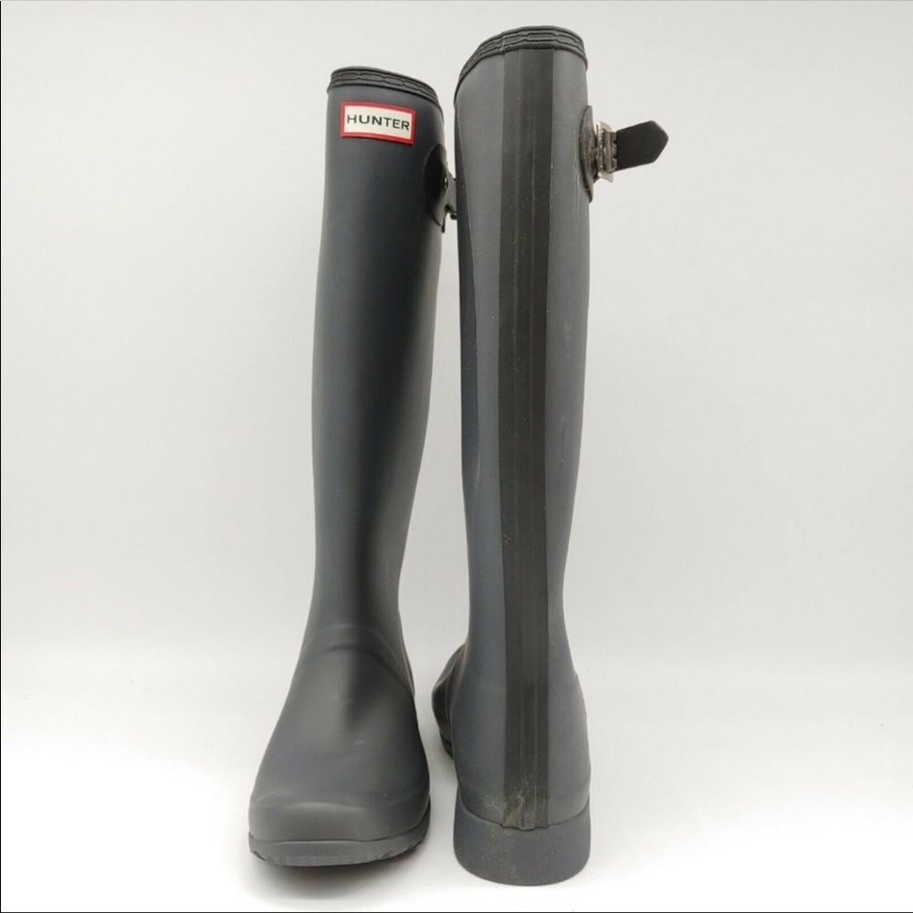 Hunter Women Original Tall Matte Rain Boots 10 New